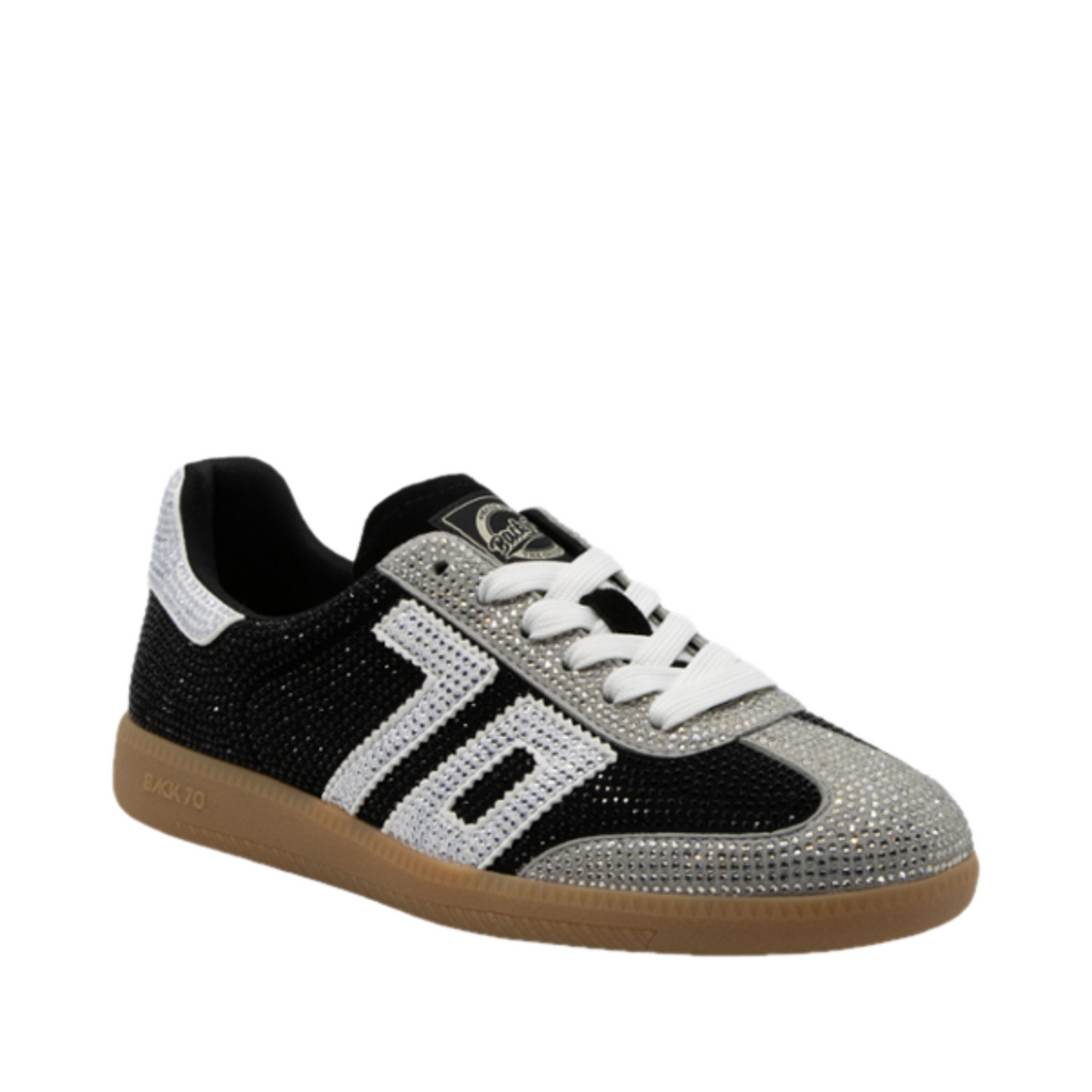 BACK 70 STARS RHINESTONE SNEAKER WOMEN