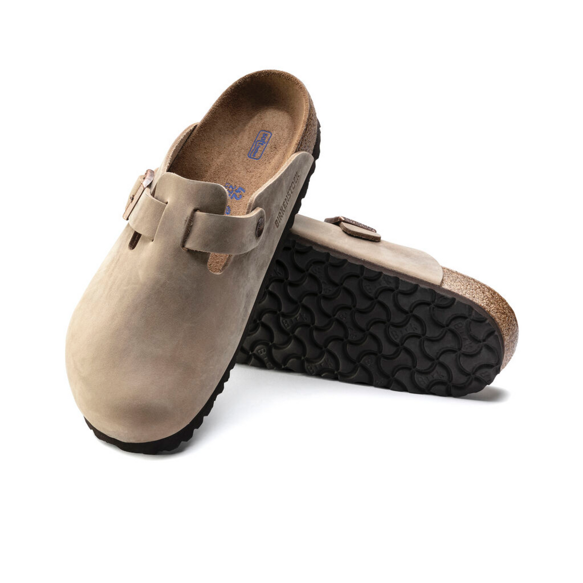 BIRKENSTOCK BOSTON SOFT FOOTBED OILED LEATHER WOMEN N (NARROW)