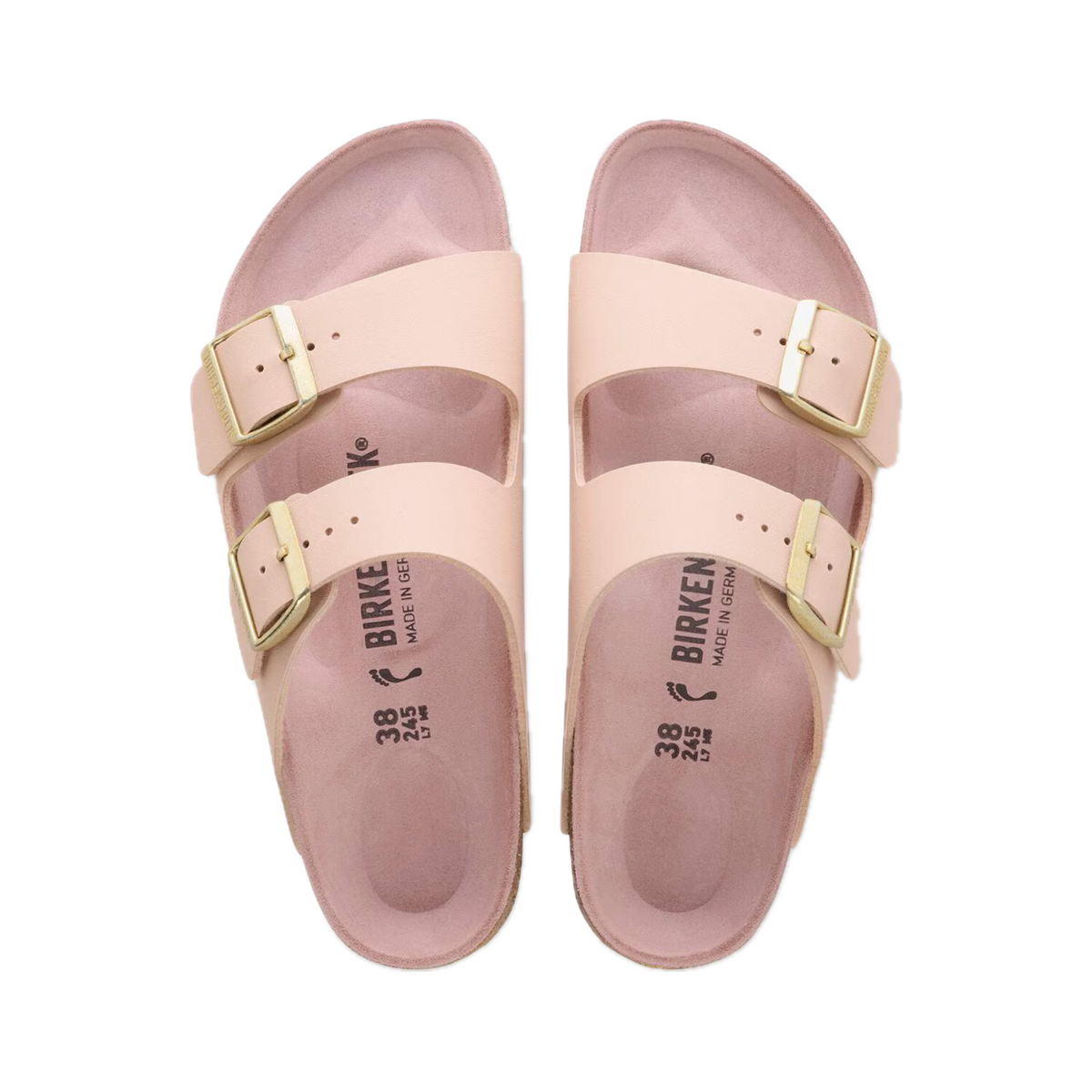 BIRKENSTOCK ARIZONA BIRKO-FLOR SUEDE FOOTBED LINING (NARROW) WOMEN