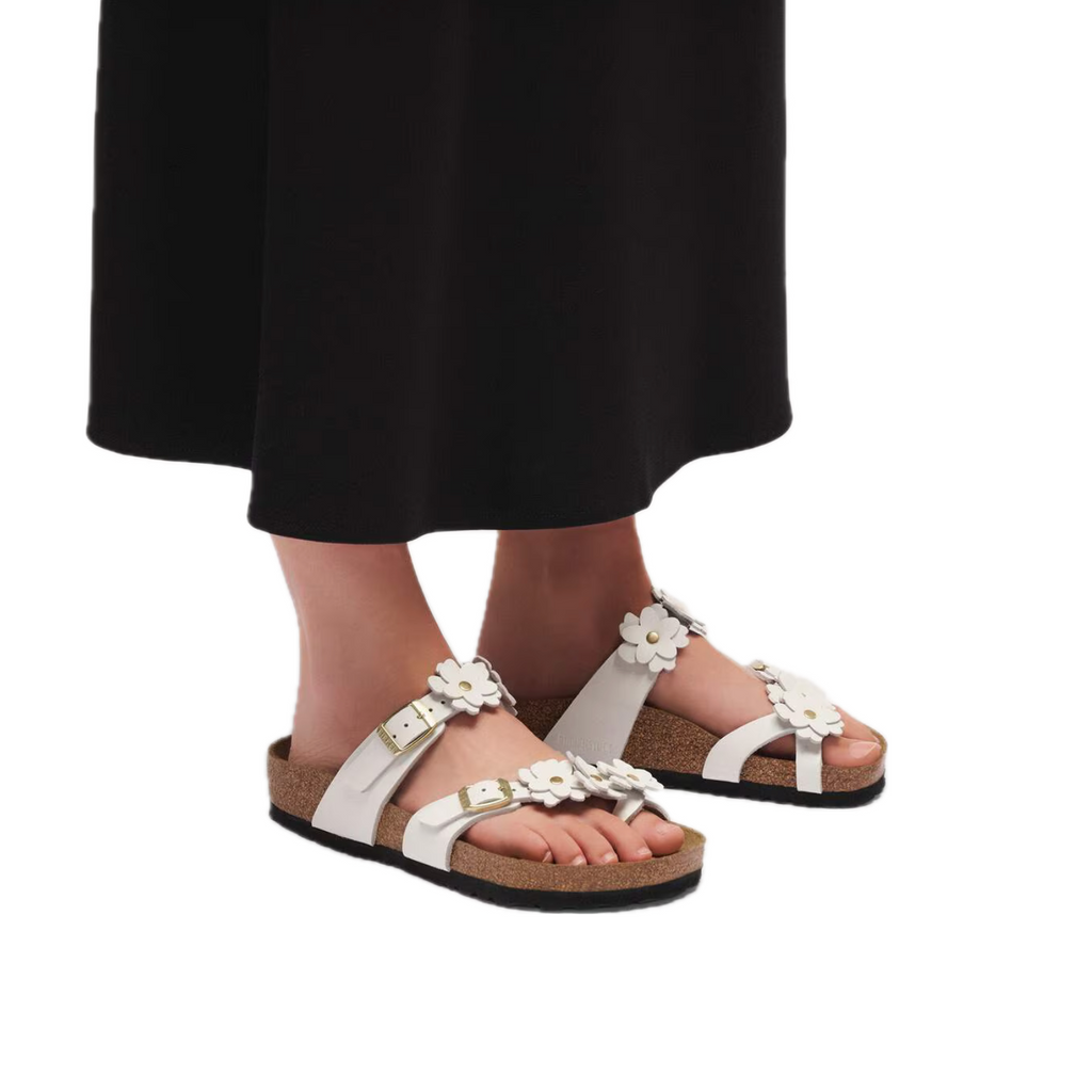 BIRKENSTOCK MAYARI FLOWERS HARD FOOTBED WOMEN