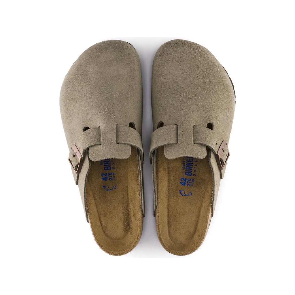 BIRKENSTOCK BOSTON SOFT FOOTBED SANDAL MEN R (REGULAR)