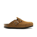 BIRKENSTOCK BOSTON SUEDE SOFT FOOTBED MEN R(REGULAR)
