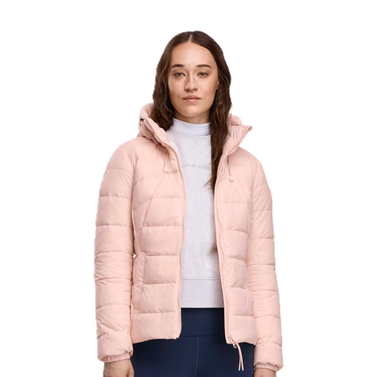CANADA GOOSE ABBOTT HOODY TONAL LABEL WOMEN
