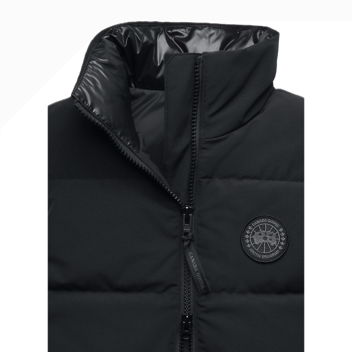 CANADA GOOSE GRANDVIEW CROPPED VEST BLACK LABEL WOMEN