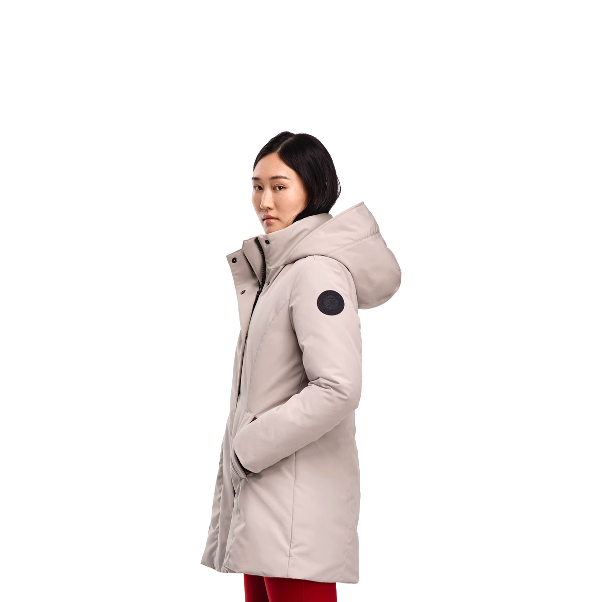 CANADA GOOSE LESLIE PARKA BLACK LABEL WOMEN