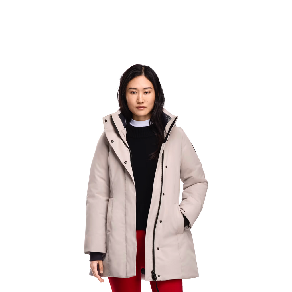 CANADA GOOSE LESLIE PARKA BLACK LABEL WOMEN
