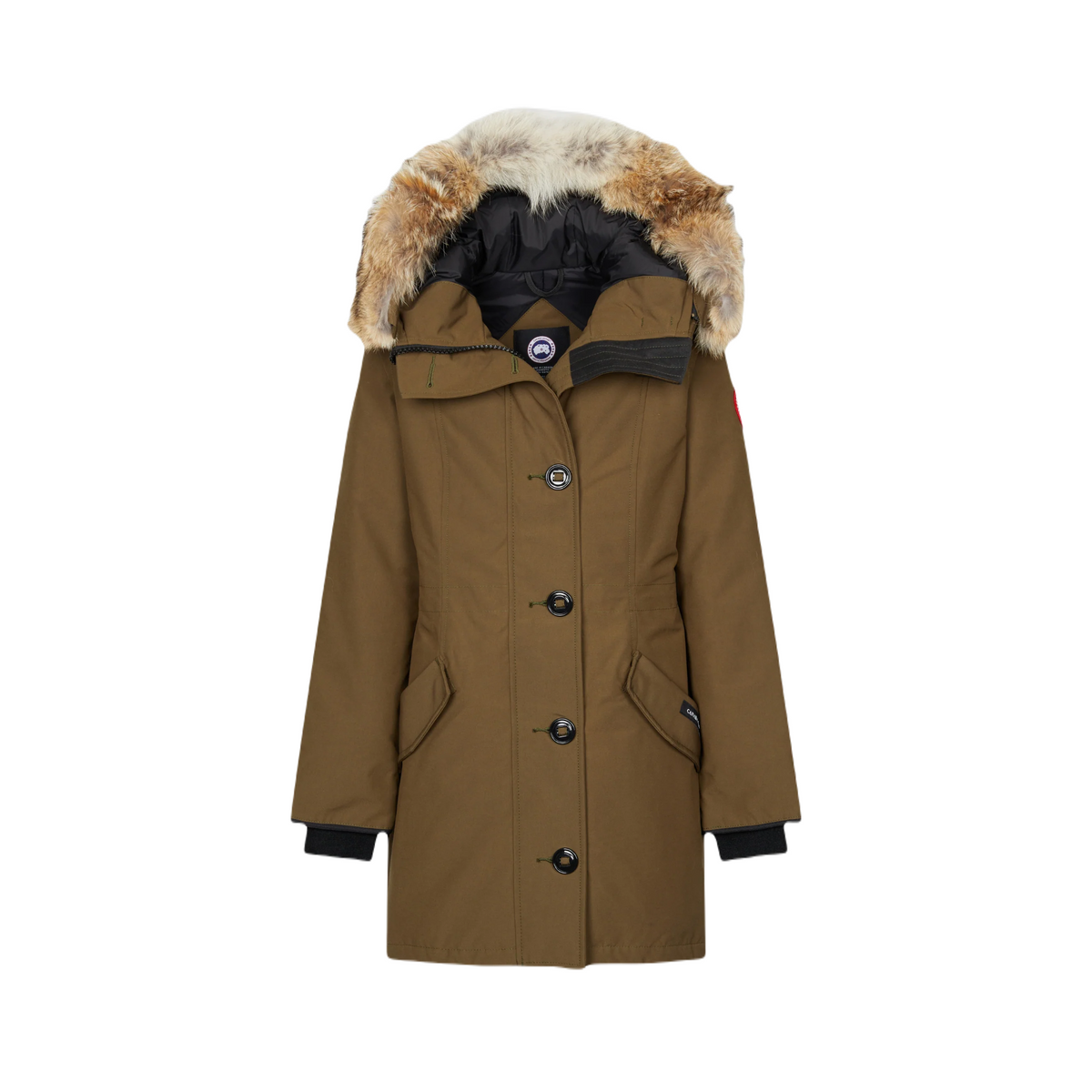 CANADA GOOSE ROSSCLAIR HERITAGE PARKA RED LABEL WOMEN