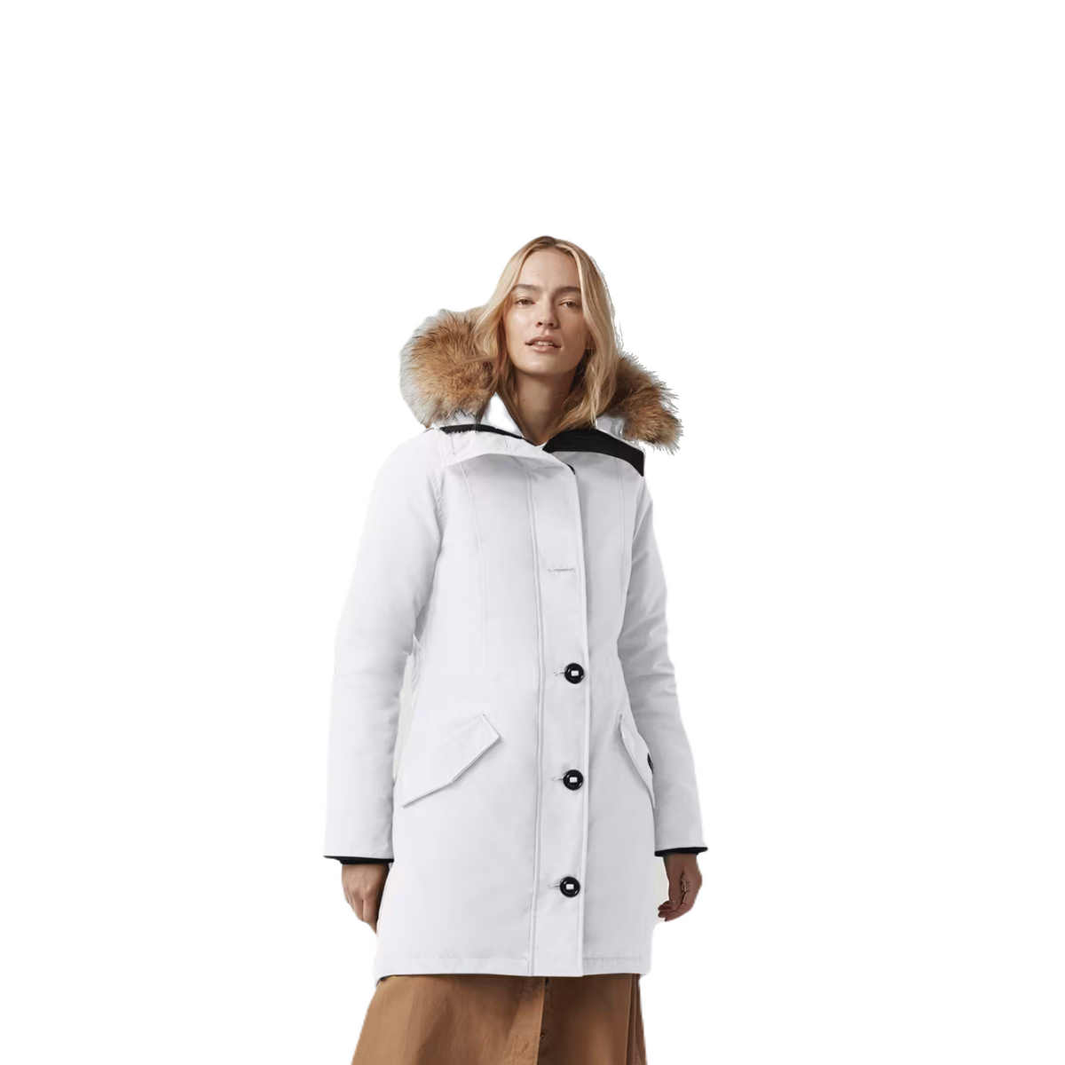 CANADA GOOSE ROSSCLAIR HERITAGE PARKA RED LABEL WOMEN