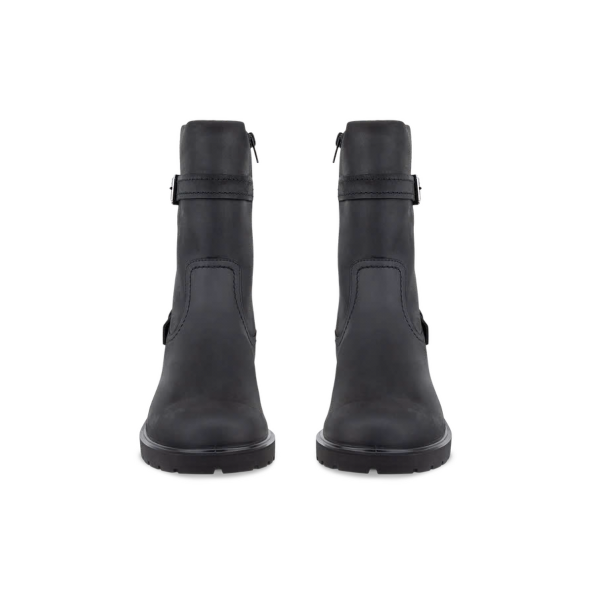 ECCO METROPOLE VIENNA OILED-NUBUCK BIKER BOOT WOMEN