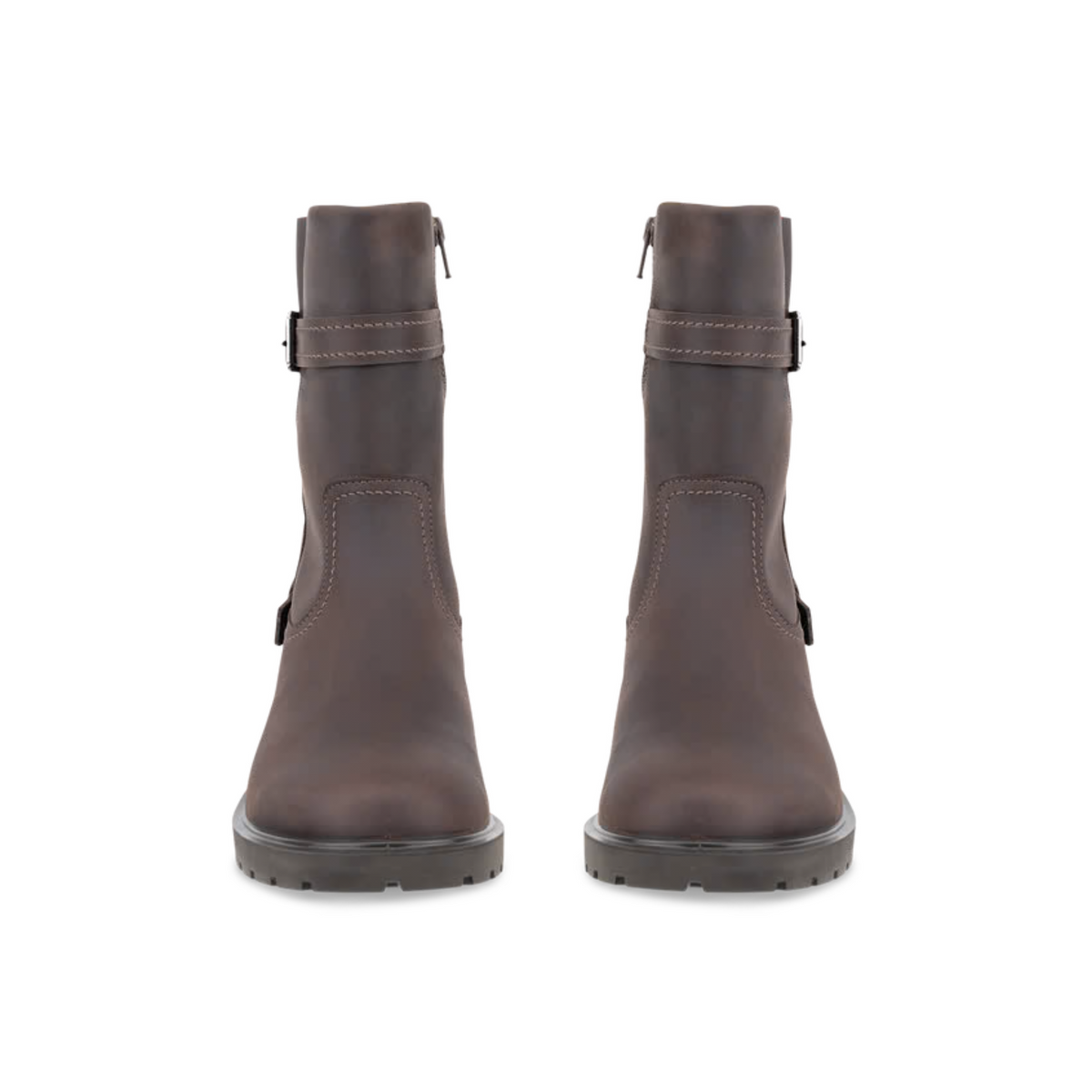 ECCO METROPOLE VIENNA OILED-NUBUCK BIKER BOOT WOMEN