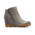 SOREL JOAN RHAPSODY ZIP WATERPROOF WEDGE BOOT WOMEN