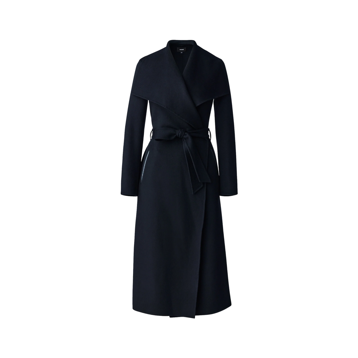 MACKAGE MAI-CN DOUBLE FACE WOOL WRAP COAT WOMEN