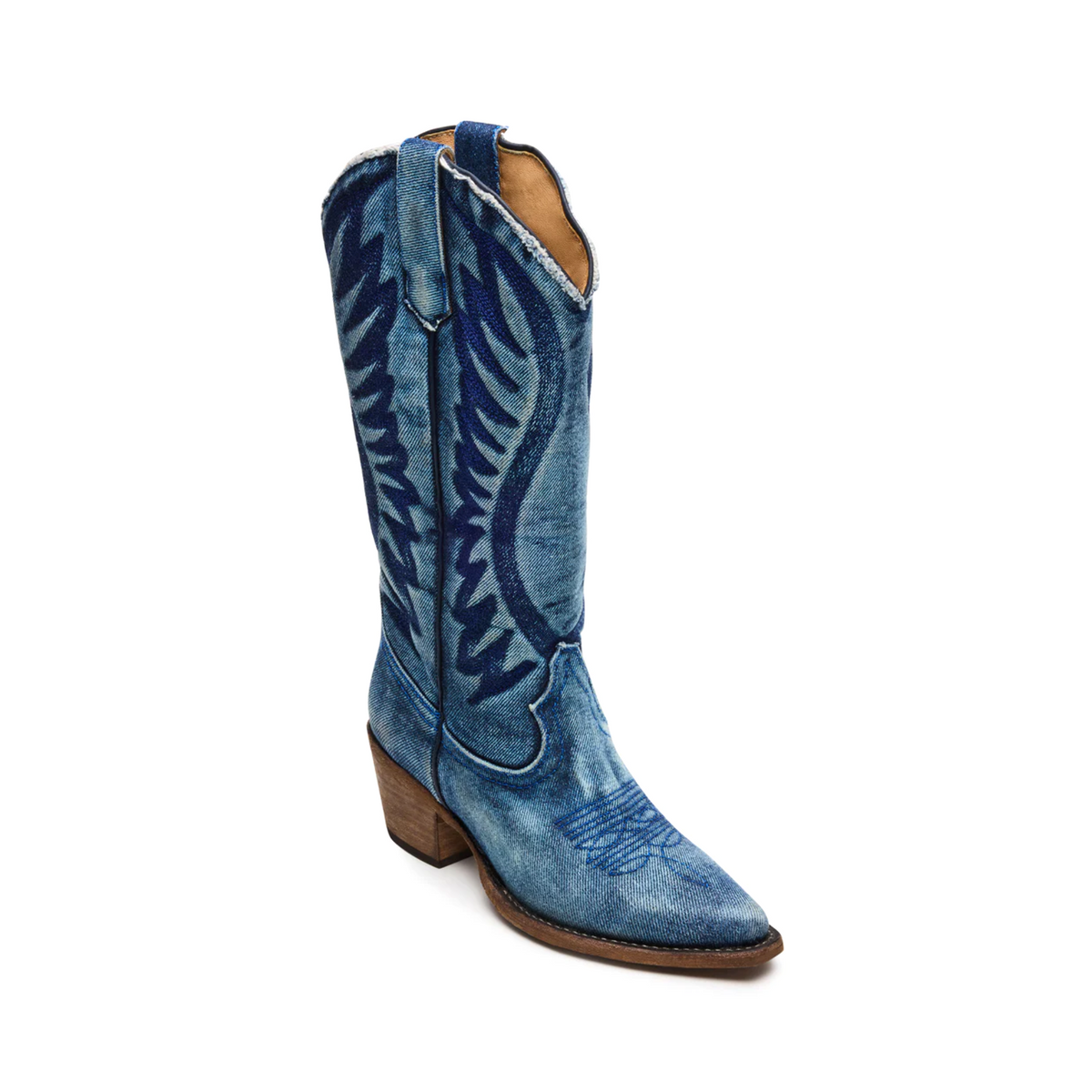 STEVE MADDEN ALBANY WESTERN BOOT WOMEN