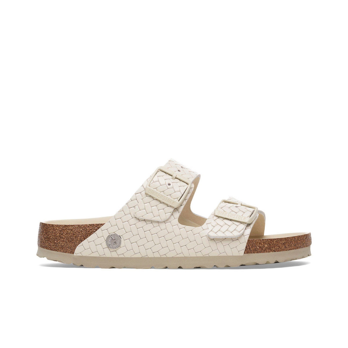 BIRKENSTOCK ARIZONA LEATHER WOVEN EMBROSSED (NARROW) WOMEN